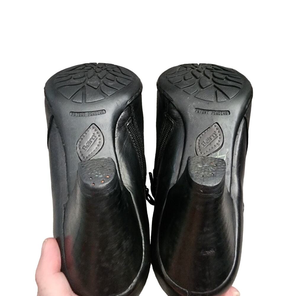 Born Black Ankle Booties Size US 8/EU39 - Picture 7 of 7